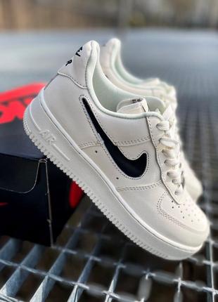 Nike air force 1 beige low, кроссовки женские бежевые найк форс, кроссовки женские форс
