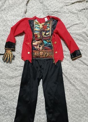 Карнавальний костюм пірат карибського моря, леткий голландець 5-6 років
