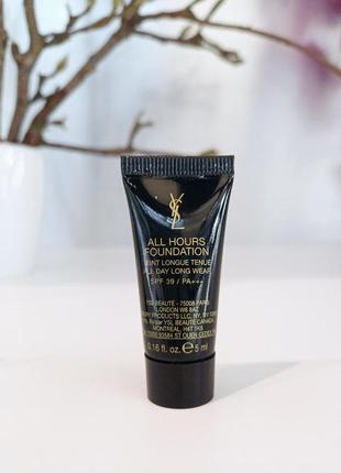 Yves saint laurent all hours foundation dn3 устойчивая тональная основа