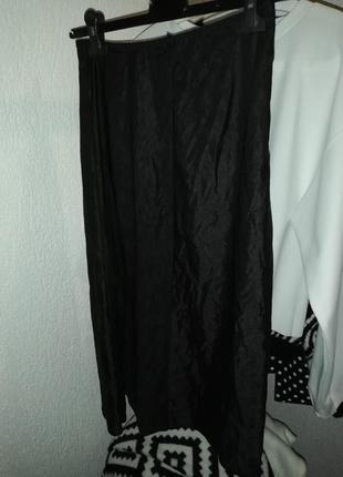 Спідниця міді чорний під прозоре плаття/спідницю
