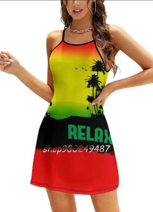 Пляжное мини платье сарафан летнее платье на тонких брителях мини платье в обтяжку