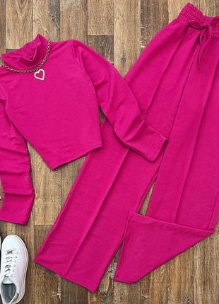 Брючний костюм: топ + штани3 фото