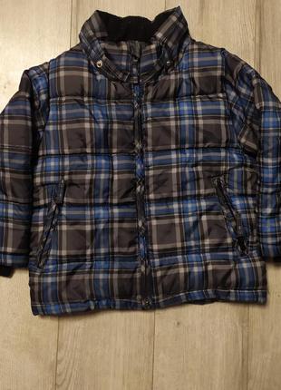 Детская осенне-зимняя куртка h&m на 2-3 года
