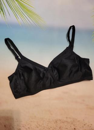 Бюстгальтер 90 с минимайзер чёрный мягкая чашка