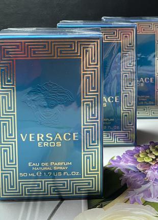 Versace eros edp 50 ml (оригинал)3 фото