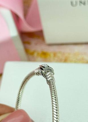 Серебряный браслет серебро пандора pandora silver s925 ale с биркой и пломбой 925 проба марвел6 фото