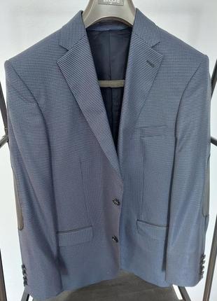 Ralf loren мужской свет серый пиджак в синюю полоску (новой) туреченица5 фото