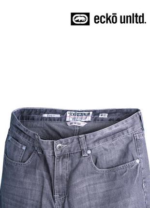 Ecko unltd w32 стоковые серые джинсы relaxed fit 50€2 фото