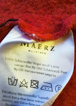 Уютный шерстяной свитер немецкого производителя трикотажа высочайшего качества maerz6 фото