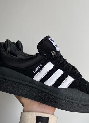 Женские кроссовки adidas campus x bad bunny black#адидас