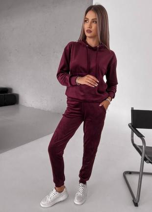 Костюм спортивный велюровый5 фото