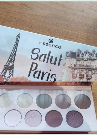 Палетка теней essence salut Paris eyeshadow palette1 фото