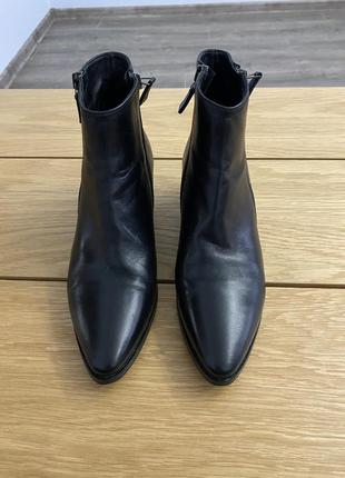 Ботинки minelli, цвет черный, 100% кожа, размер 37