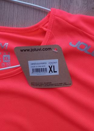 Joluvi techwear hi-cool спортивна неонова дихаюча футболка xl-розмір. оригинал  нова4 фото