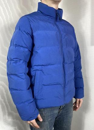 Gap primaloft puffer jacket куртка пухова базова синя nylon casual cos uq tnf куртка з карманами9 фото