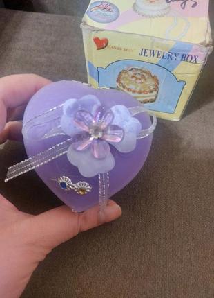 Музыкальная шкатулка сердечко