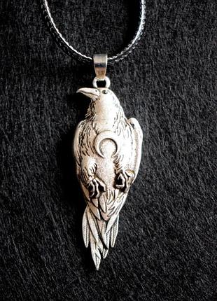 Кулон підвіска ворон