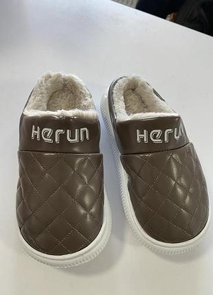 Зимник женские тапочки