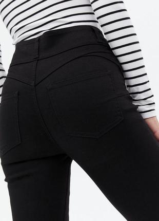 Новые высокие базовые джинсы скины с пуш ап эффектом3 фото