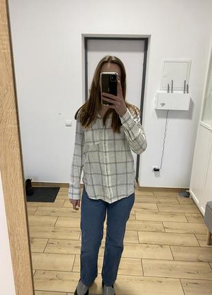 Рубашка в клетку h&m