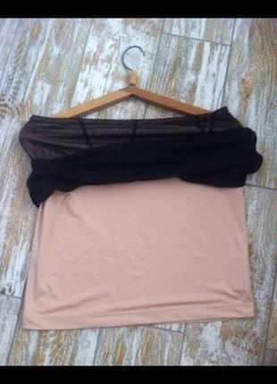 Стильная полупрозрачная юбка сетка в бельевом стиле richmond м-л, оригинал3 фото