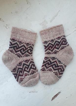 Шкарпетки  з вовною, дуже теплі, 3-4 роки1 фото