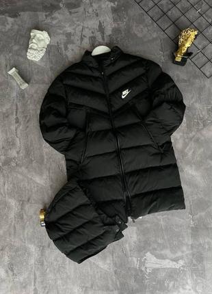 Зимняя куртка в стиле nike парка