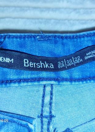 Шорти джинсові bershka3 фото