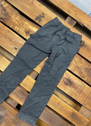 Детские классические брюки (штаны) papaya (папайа 9 лет 134 см оригинал серые)2 фото