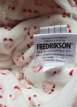 Fredrikson финляндия детская теплая шапка зимняя шерсть велюр 48 см 1-1.5-2 г 12-18-24м 80-86-92см9 фото
