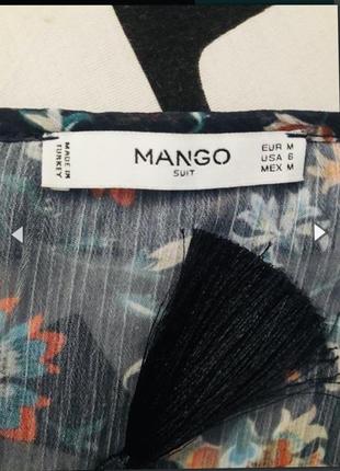 Воздушная блуза в актуальном крое от mango 🥭7 фото