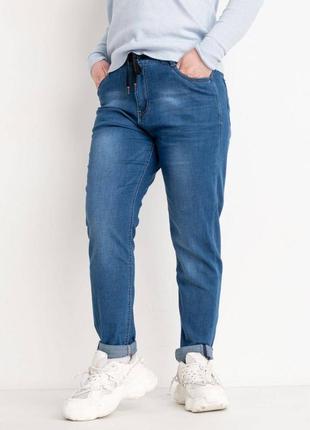 Женские батальные джинсы на резинке1 фото