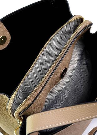 Красивая кожаная сумка-тоут3 фото