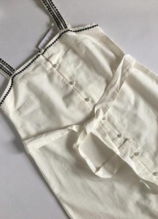 Сукня з вишівкою mango размер xs та l (53060757) 8