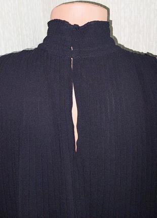 Стильная коллекционная плиссированная блузка zara,с биркой, молниеносная отправка8 фото