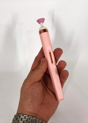 Фрезер для маникюра и педикюра flawless salon nails, ручка фрезер для маникюра. цвет: розовый10 фото