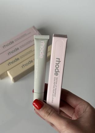 Пептидний зволожуючий бальзам тінт блиск помада для губ watermelon slice rhode peptide lip treatment