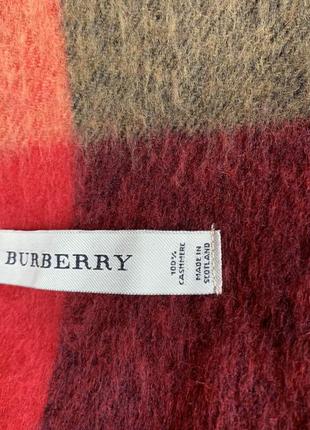 Кашемировый шарф burberry6 фото