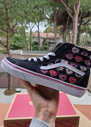 Замшеві кеди vans sk8-hi, оригінал, розмір 39 (25см)