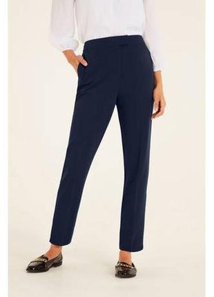 Стильные темно синие брюки