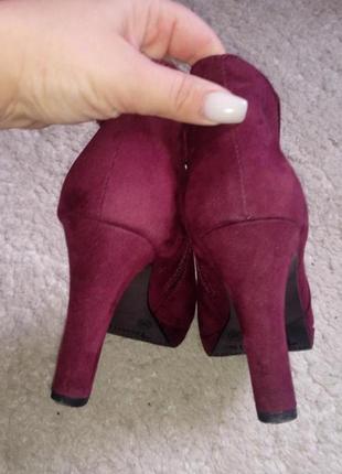 Ботинки женские деми экозамш tamaris размер 38-24.5см6 фото