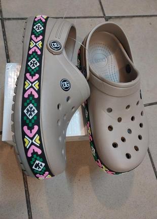 Жіночі сабо в стилі crocs , крокси dago