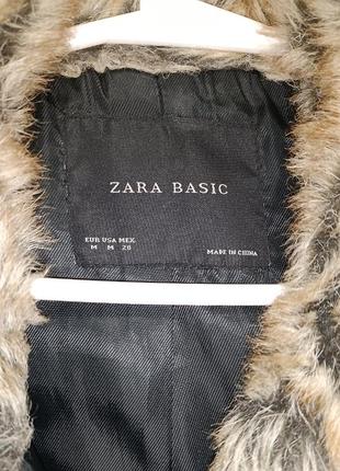 Стильне, тепле, зручне пальто zara р.м4 фото