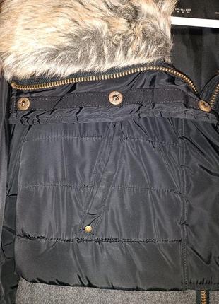 Стильне, тепле, зручне пальто zara р.м6 фото