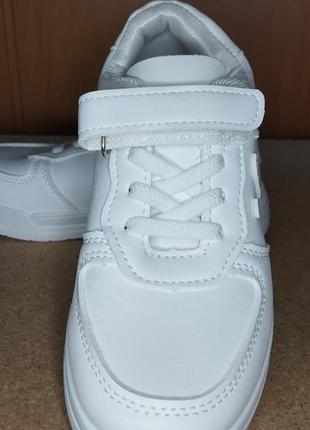 Білі кросівки /6155-1/ 26, 28, 29, 30 31 розмір