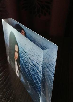 Фотокристал - 3d ефект вашого фото. уникальный подарок из стекла