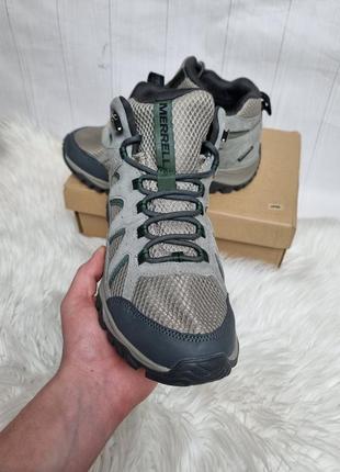 Треккинговые ботинки merrell oakcreek mid waterproof (j035921)2 фото