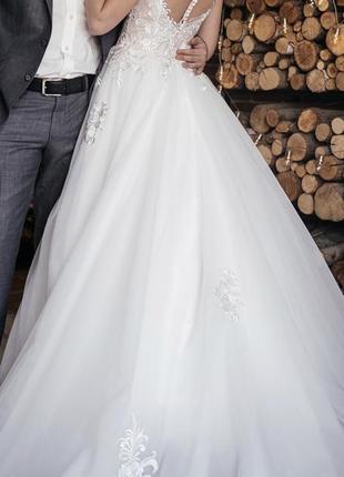 Свадебное платье , цвета айвори4 фото