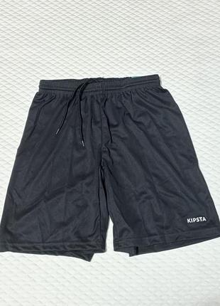 Спортивные шорты черные kipsta decathlon. размер s