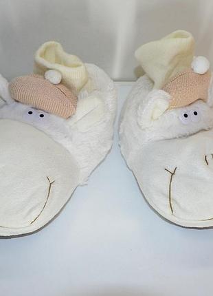 Детские теплые тапочки р.34